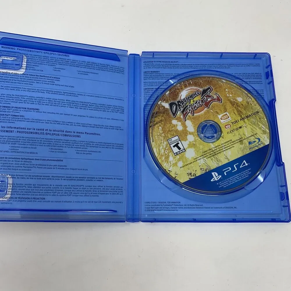 Dragon Ball FighterZ (Sony‎ PlayStation 4, 2018)